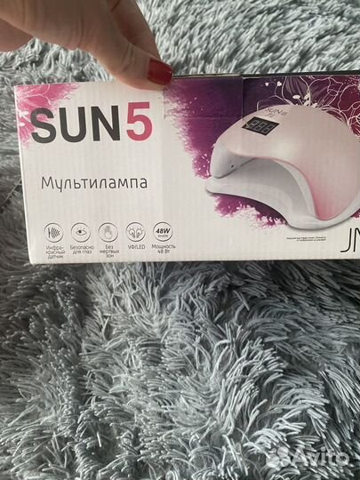 Лампа для маникюра Led и уф