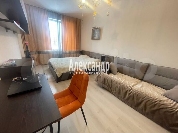 1-к. апартаменты, 36 м², 7/12 эт.