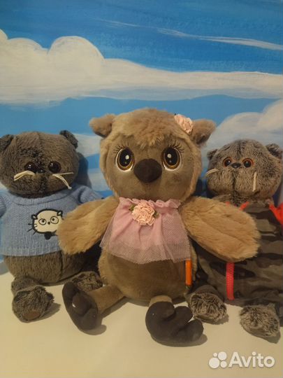 Игрушка кот Басик 30 см