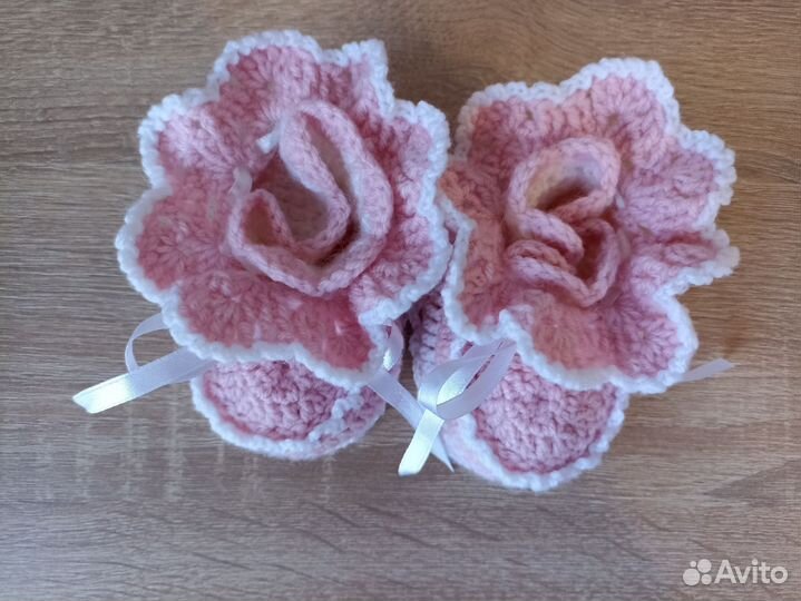 Пинетки для девочки