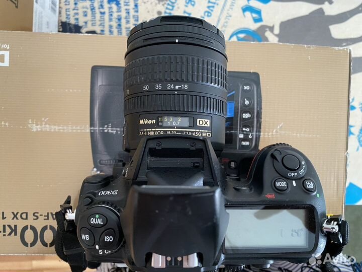 Зеркальный фотоаппарат nikon D300