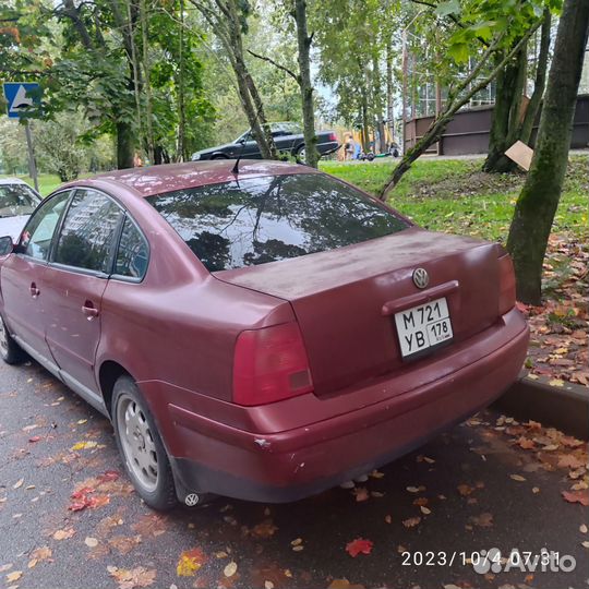 Volkswagen passat b5 разбор