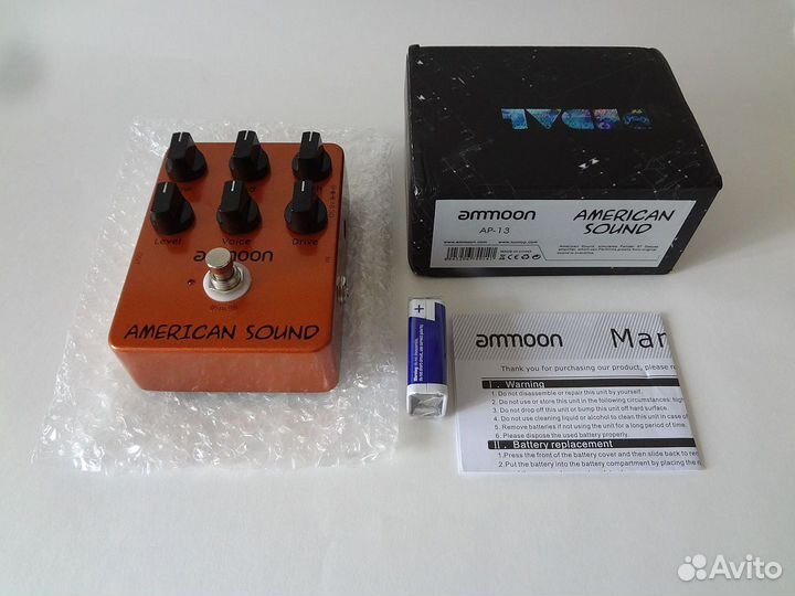 Педаль эффектов Ammoon American sound