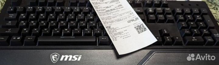 Новая клавиатура redragon fizz k-617