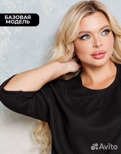 Лёгкий джемпер укороченный рукав, футболка