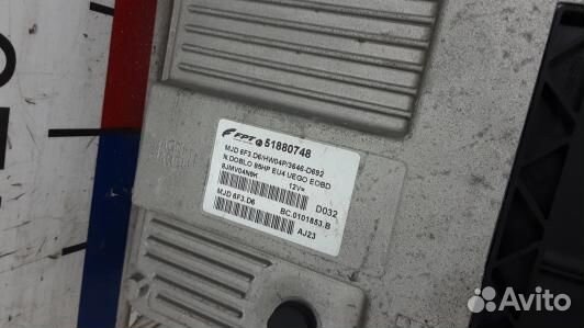 Блок управления двс fiat doblo 2 (1BL15PC01)