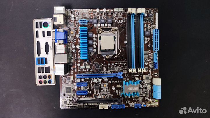 Мат. плата 1155 asus P8H77-M PRO