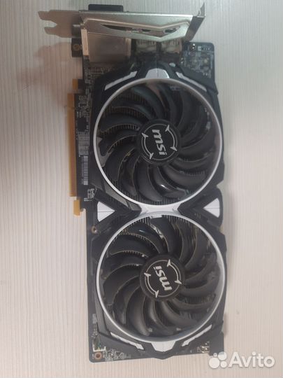 Видеокарта rx580 8gb msi