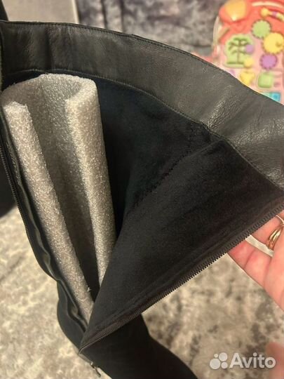 Еврозима сапоги натуральная замша 38 Tervolina