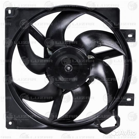 Вентилятор двигателя Лада 1117 Калина (с кожухом;