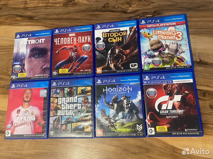 Игры для Sony PS4