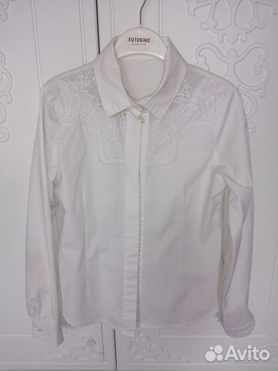 Блузки школьные на девочку