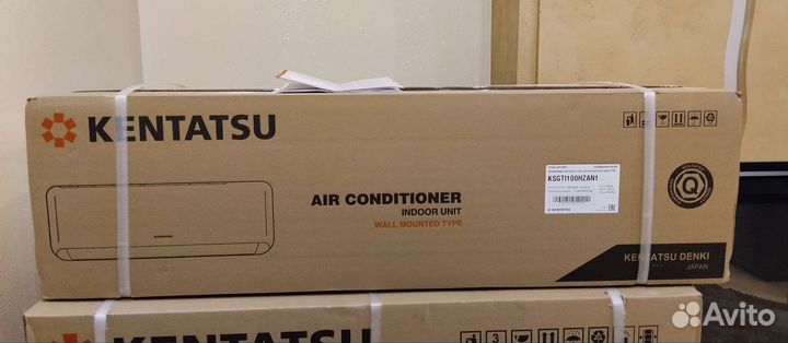 Кондиционер kentatsu tiba 100 м2 ksgti100hzan1