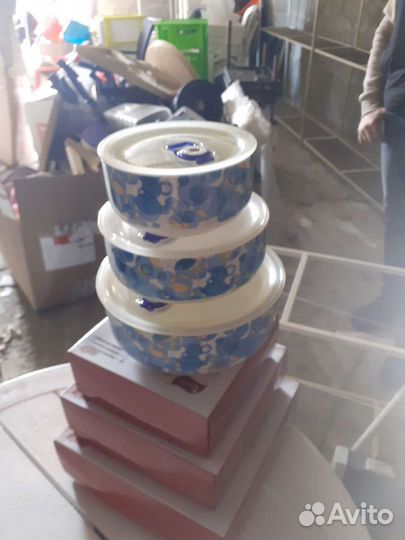 Контейнера из фарфора