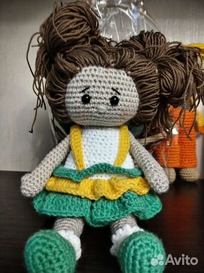 Вязанные игрушки ручной работы