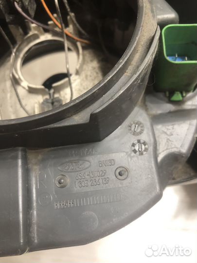 Передние фары ford fiesta mk5