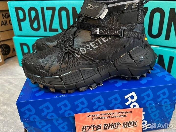 Кроссовки зимние Reebok zig kinetica 2 gore tex