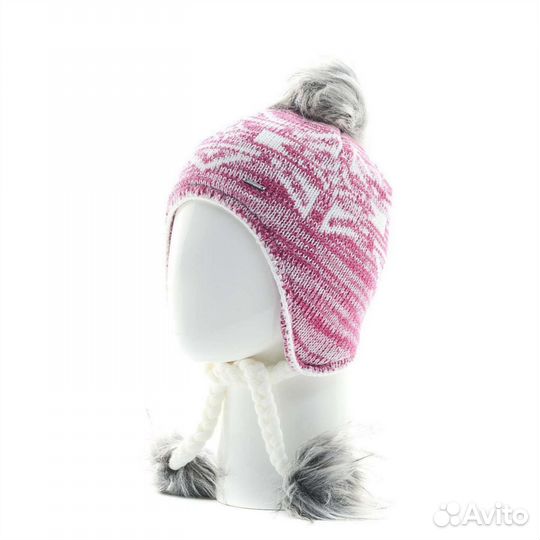 Шапка ушанка женская, очень тёплая