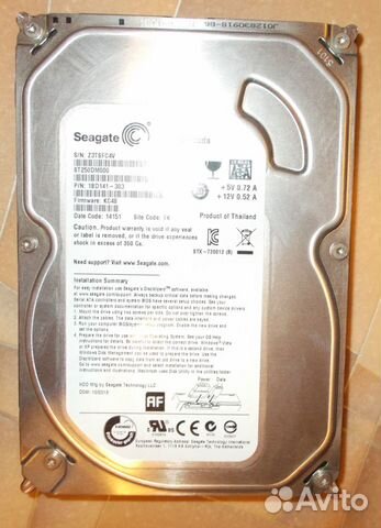 HDD 250GB Seagate (для пк)