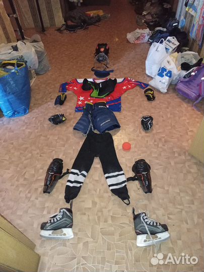 Детская хоккейная форма бу, цена за все