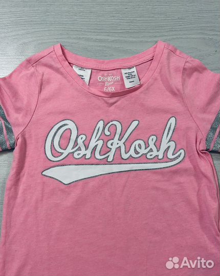 Футболки для девочки 110-116 Oshkosh Gap Benetton