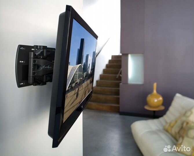 Подвес телевизора на стену и настройка