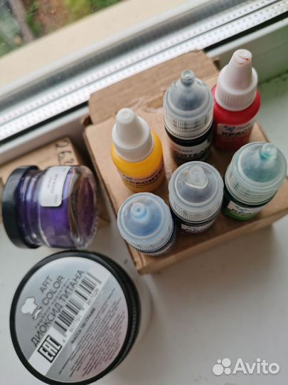 Эпоксидная смола и красители для смолы