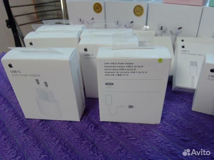 Зарядка на iPhone 20w (USB-C)