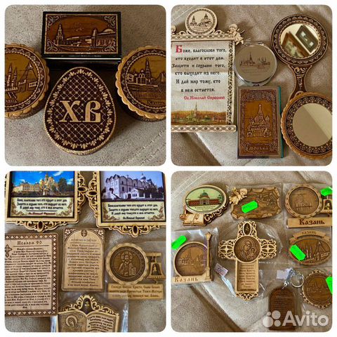 Сувениры, шкатулки,магниты (береста, дерево)