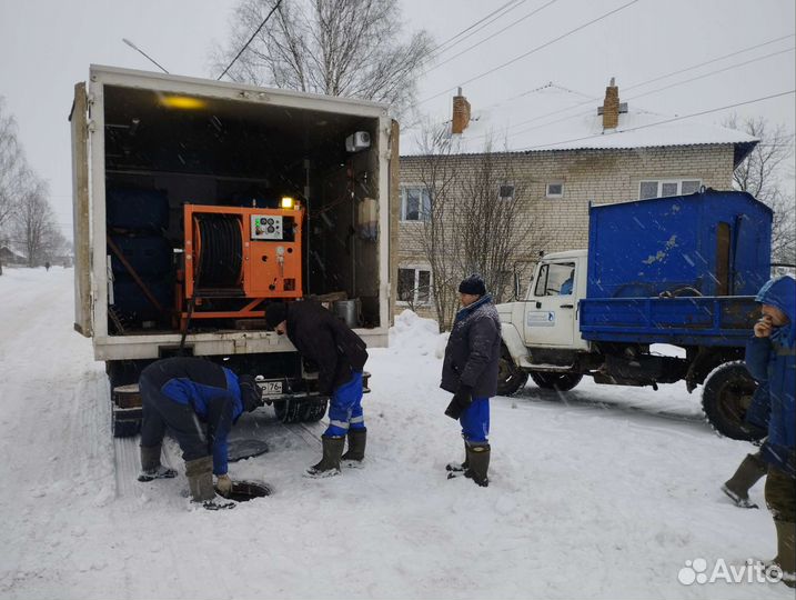 Гидродинамическая и механическая чистка труб канал