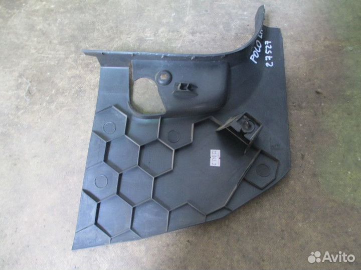 Накладка порога передняя левая VW Polo (Sed RUS) 2