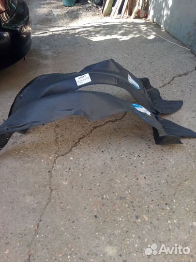 Подкрылки передние на hyundai accent