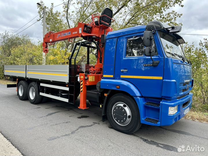 КАМАЗ 65117 с КМУ, 2011