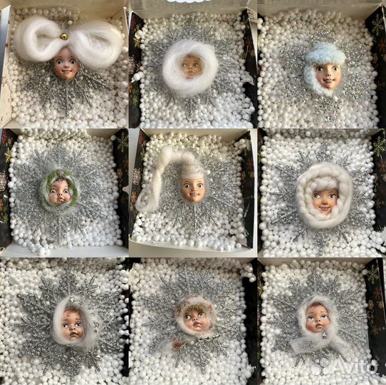 Елочные игрушки ручной работы