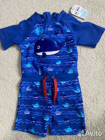 4-5 лет Купальники новые с UPF фильтром