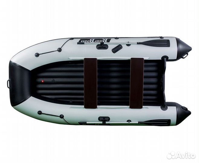 Лодка RiverBoats 330 нднд серо-оранжевый