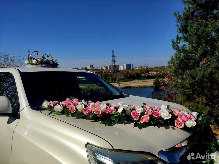 Украшения на свадебную машину