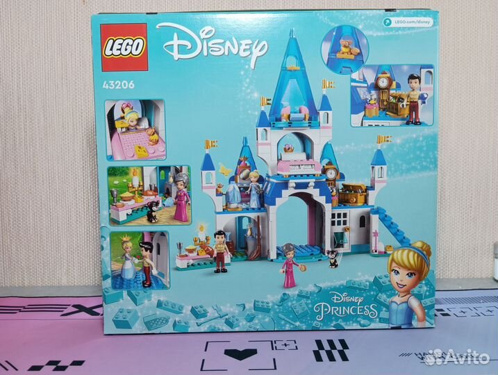 Lego disney princess 43206 замок Золушки