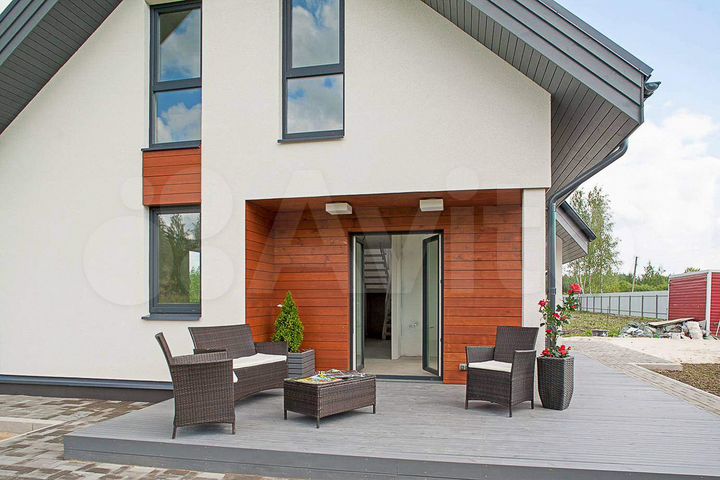 Дом 123 м² на участке 8 сот.