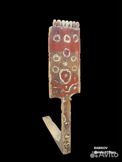 Старинная расписная прялка 19 век