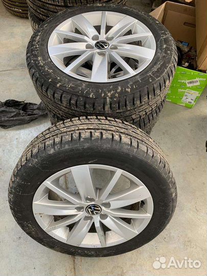 Колеса в сборе r15 летние на polo