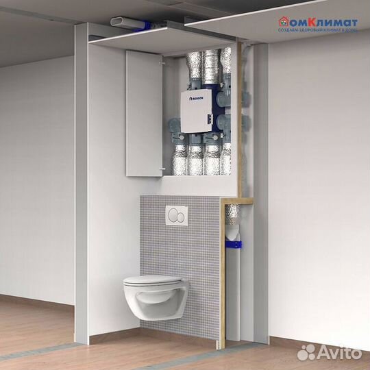 Умная вентиляция Healthbox 3.0 / Монтаж вентиляции