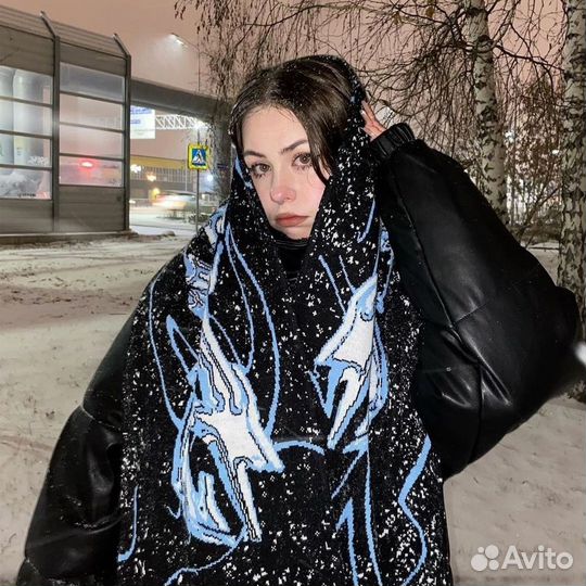 Вязанный шарф mallwalkers