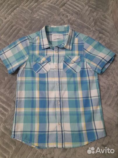 Рубашка для мальчика, рост 110
