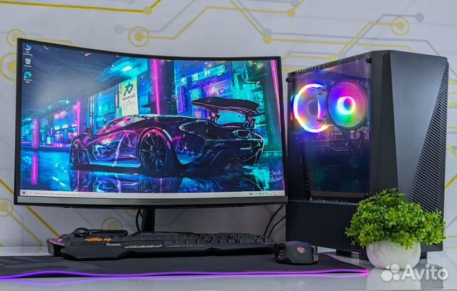 Игровой пк (полный комплект) купить в Новосибирске | Электроника | Авито