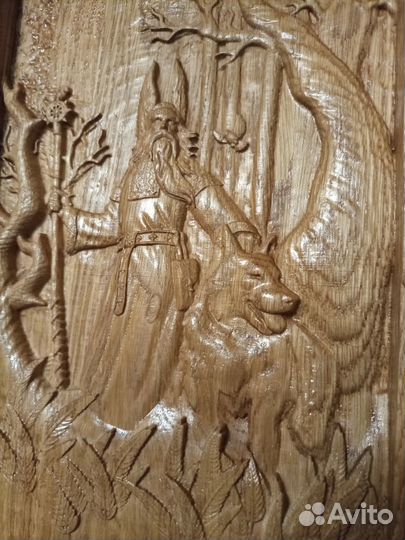 142 Белобог. Славянский бог Света. 20 на 27 см