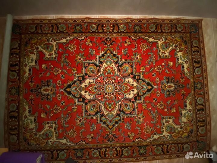 Ковер советский шерстяной