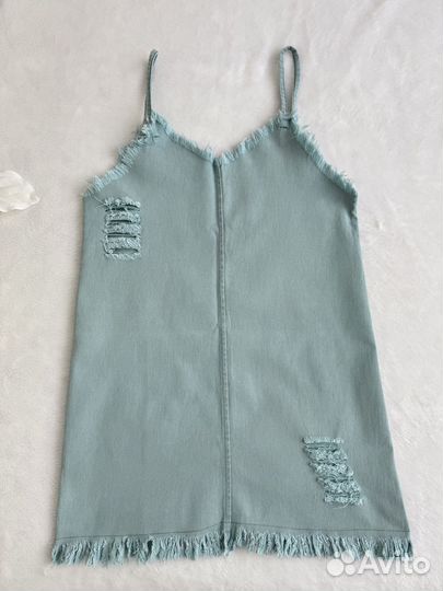 Джинсовый сарафан женский 42 44