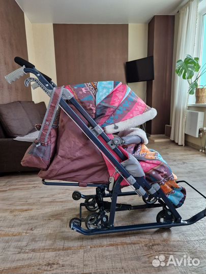 Санки-коляска Ника сканди