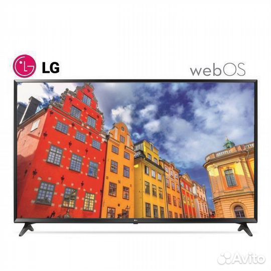 Телевизор 4K SMART LG 43UK6200PLA